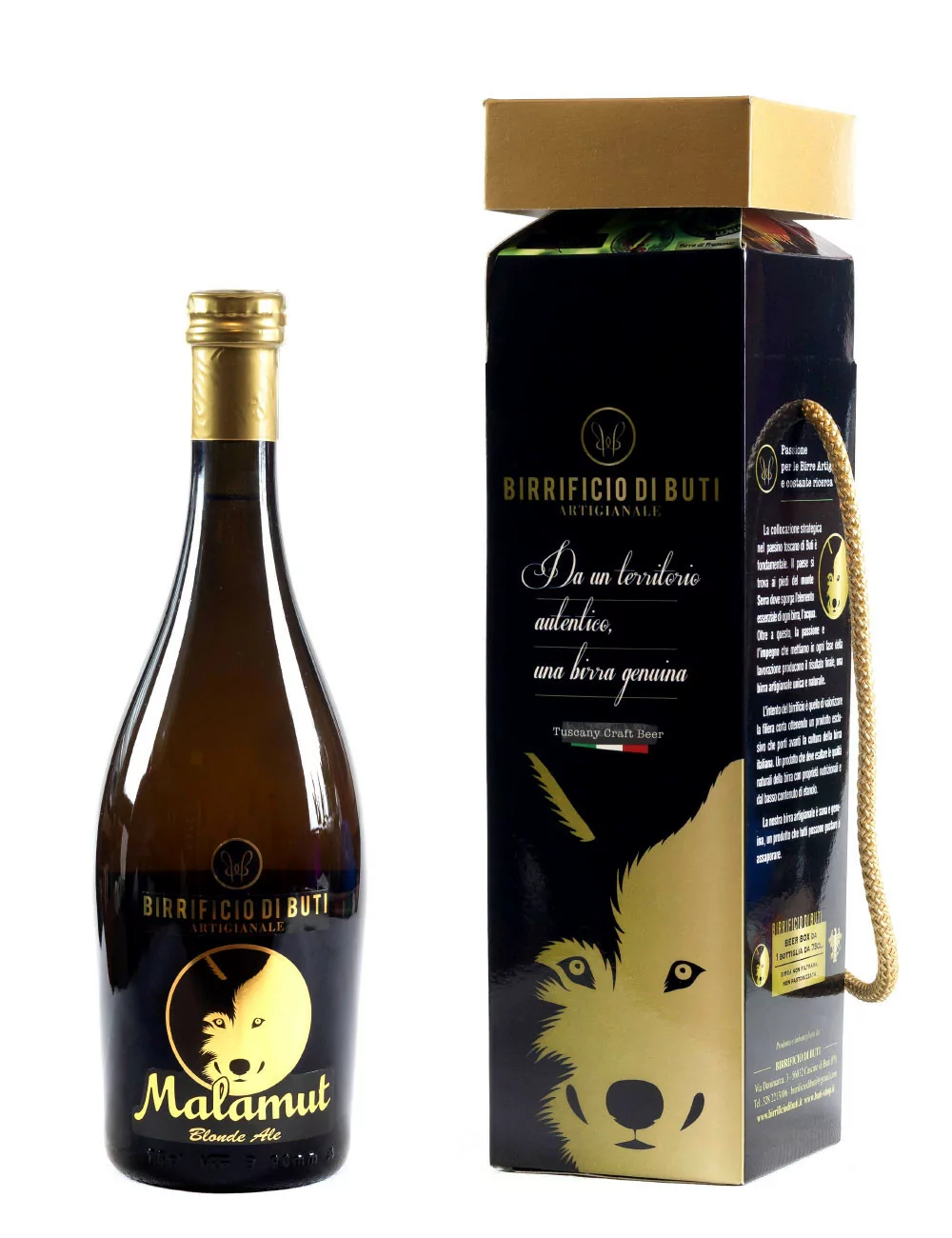 Confezione regalo con due bottiglie da 33cl - Birra Artigianale 95034